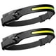 thumbnail image 1 of Linterna Frontal Recargabl FlexLight 2Pzas 100m 1 Led de Pantalla 230 Grados de Apertura 350ml Recargable-C Batería Liti VentDepot MXFXI-002, 1 of 2