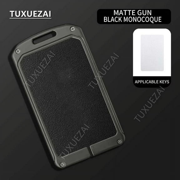 Zinc Alloy Key Card Holder Key Case Shell Keychain For BMW Car Remote Key Case Car Protector Accessories Interior