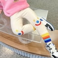thumbnail image 5 of GYRATEDREAM 1-7T Girl Leggings Footless Tights Toddler Baby Thick Warm Skinny Stretchy Pant, 5 of 9