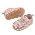 thumbnail image 4 of Infant Baby Boys Girls Moccasins Sneakers Leather Prewalker, 4 of 4