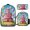 Color, variant on Cute Candy Bunny House 3pcs/Set Student Travel Bags Laptop Daypack Backpack Shoulder Bag Pencil Case