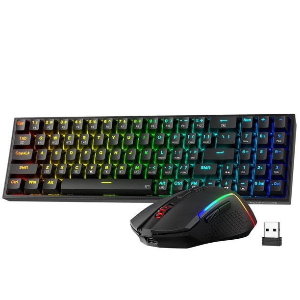 Combo de teclado y ratón para juegos Redragon BS136 K628 RGB