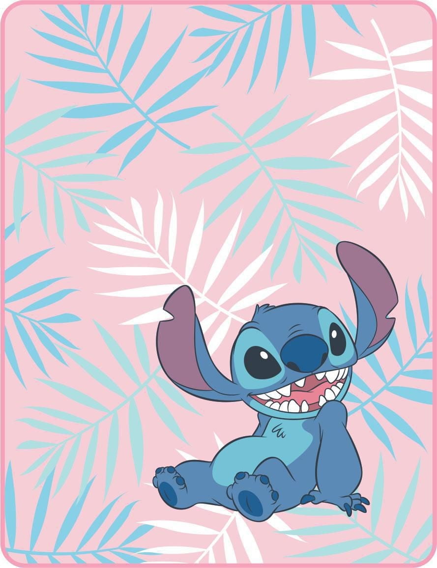 Jeté en Peluche Lilo & Stitch Paradis