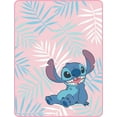 thumbnail image 1 of Lilo & Stitch Paradise Plush Throw, 1 of 1