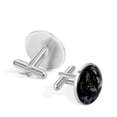 thumbnail image 3 of Bat Stylish Mens Cufflink Set for Formal Attire, Made of Stainless Steel, for Special Occasions, 3 of 6