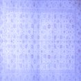 thumbnail image 1 of Ahgly Company Machine Washable Indoor Square Oriental Blue Traditional Area Rugs, 3' Square, 1 of 4