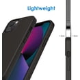 thumbnail image 5 of JETech Silicone Case Compatible with iPhone 13 Pro 6.1-Inch, Silky-Soft Touch Full-Body Protective Phone Case, Shockproof Cover with Microfiber Lining (Black), 5 of 7