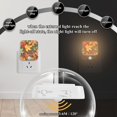 thumbnail image 4 of Yayeee LED Night Lights with Motion Detectors Auto Dusk to Dawn Light Sensors, 2 Pack, Colorful Autumn Leaves, 4 of 7