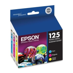 Epson 125 Standard-Capacity Black Ink 