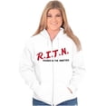 thumbnail image 3 of Raised in 90s Throwback Nostalgia Zip Up Hoodie Men's Women's Brisco Brands X, 3 of 6