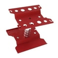 thumbnail image 5 of Soporte de trabajo para coche RC, estación de trabajo de reparación de aluminio, mesa de reparación de modelo con escala precisa, rotación de 360 grados, color rojo, 5 of 5