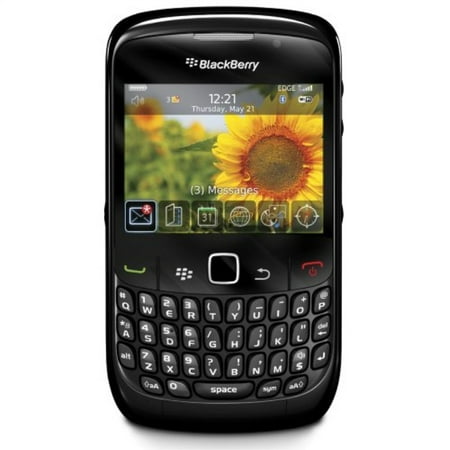 Unlocked Blackberry Phones BlackBerry 8520 Unlocked Phone with 2 MP Camera, Bluetooth, Wi-Fi-International Version with No Warranty (Black) ()