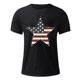 thumbnail image 4 of Tops para hombre, blusas y camisas de cuello redondo y manga corta para hombre, camiseta de cuello redondo y manga corta con estampado de la bandera del Día de la Independencia de Estados Unidos para, 4 of 5