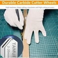 thumbnail image 2 of 2-20mm Tile Cutter with Diamond & Carbide Heads for Mosaic Projects Multi-Function Glass Cutting Tool, 2 of 5