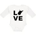 thumbnail image 3 of Inktastic Love West Virginia Boys or Girls Long Sleeve Baby Bodysuit, 3 of 5