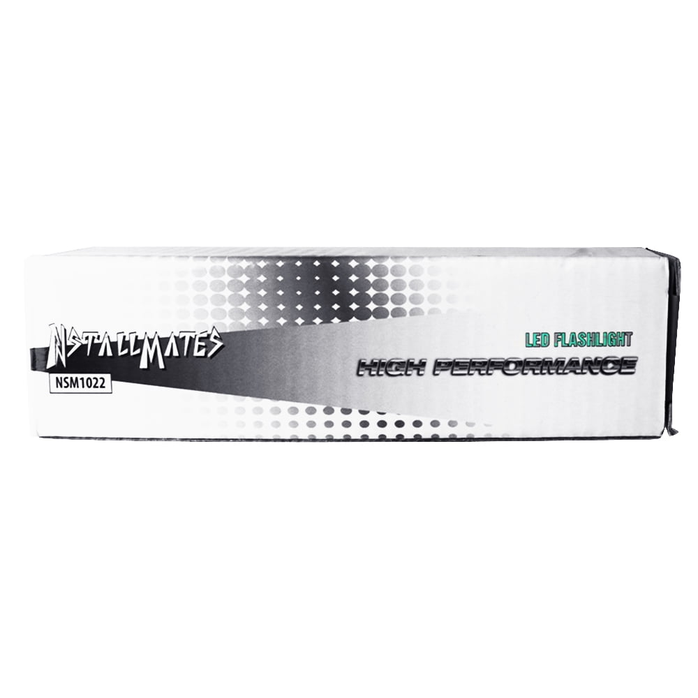 Install Mates 6" Pro Series Flashlight Cree® Tech, LEDs, 120 Lumens, AAA Batteries, .4 lb.