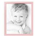 thumbnail image 2 of ArtToFrames 21" x 25" Pink Picture Frame, 21x25 inch Pink Wood Poster Frame (WOM-4120), Pack, 2 of 7
