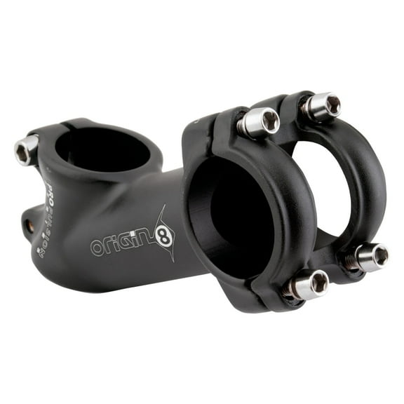 Origin8 Pro Fit Alloy Ergo Stem 25.4 or 31.8mm 90mm  /- 35 Deg Road or Mountain