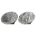 thumbnail image 3 of Siruishop Housses de Chaise Soucoupe 2x en Polyester Extensible pour Meubles d'Hôtel Adultes Style Restaurant, 3 of 8