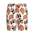 thumbnail image 6 of Daiia Sushi Roll Mens Woven Stretch Pajama Short,Short Pajama Pants-Large, 6 of 7