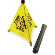Impact Products 31" Pop Up Safety Cone, Yellow, Black, 1 Each (Quantity) by Impact Products