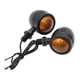 thumbnail image 1 of Kuymtek 1 Par Luces Señal Motocicleta Retro Mini Luces Intermitentes Moto negro, 1 of 8