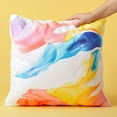 thumbnail image 3 of Coussin décoratif UNIQUE CREATIV Premium — Insert carré 14 × 14 po, housse en polypropylène, 3 of 5
