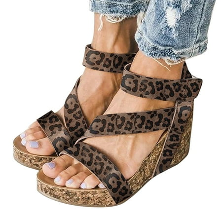 

eczipvz Wedge Sandals for Women Women Flip Flops for Summer Rhinestone Bohemian Sandals with Arch Support Shiny Comfortable Padded Thong Non Slip Shoes for Walking