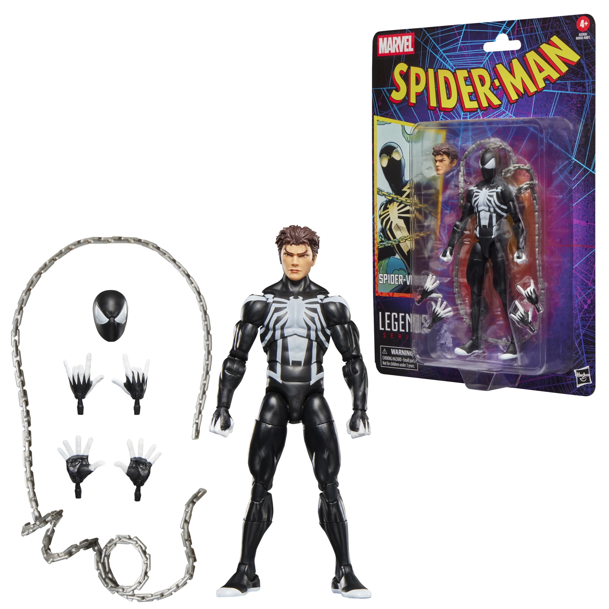 Marvel Legends Series Spider-Venom, Retro Cardback Spider-Man Marvel Legends Series Spider-Venom, Retro Cardback Spider-Man