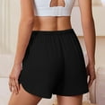 thumbnail image 4 of Clearance! Wdfiry Women Shorts Soft And Comfy Activewear Lounge Shorts with Pockets And Drawstring Yoga Shorts, 4 of 7