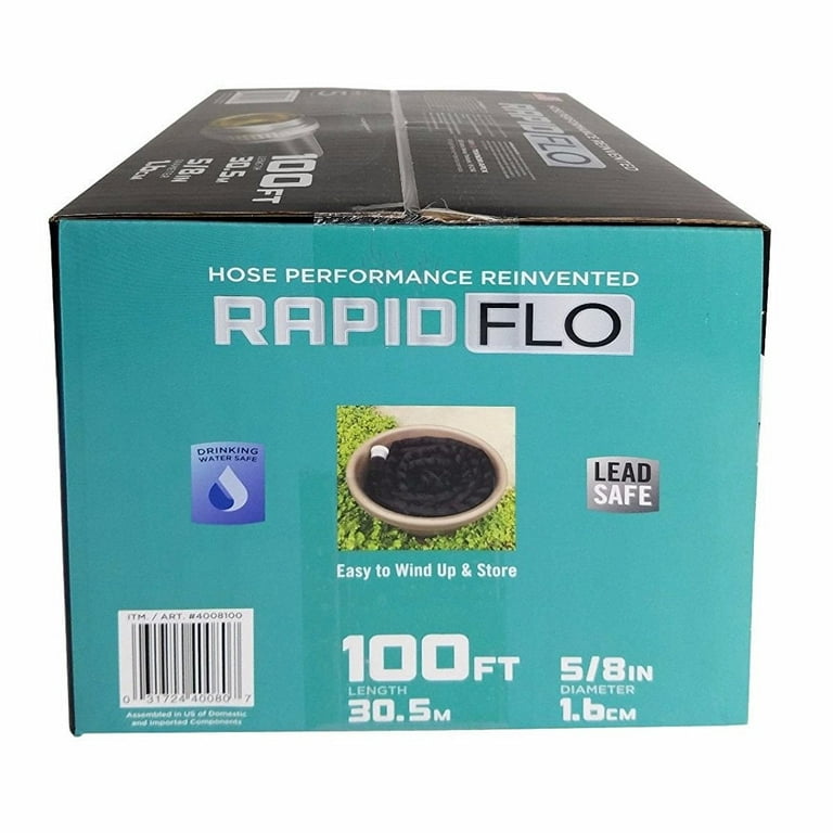 Rapid Flo Lightweight, Kink-Resistant, Compact Garden Hose 5