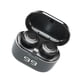thumbnail image 2 of Auricular Bluetooth Usb Recargable Inalámbrico Bluetooth 5.0 Estéreo Inalámbrico Con Micrófono Llamadas Manos Libres Para El Hogar Dormitorio Oficina Negro Guardurnaity EL010207-00, 2 of 5