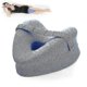 thumbnail image 1 of Orthopedic Leg Wedge Pillow with Knee Support - Heart Shaped Sciatica Relief Cushion for Sleeping & Body Pain, 1 of 5