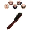 thumbnail image 4 of Boar Brush Set for Hair and Beard Styling with Wooden Handle Sleek Bun Wig Brush Detangling and Smoothing Tool, 4 of 9
