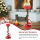 thumbnail image 4 of KAKOWELY Candelabro de metal, candelabro decorativo, candelabro navideño, porta velas de té, 4 of 5
