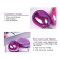 thumbnail image 4 of HOT 1pc 5 Color Hair Brush Comb Egg-shaped Hair Massager Comb Anti-knot Anti Static Comb, 4 of 5
