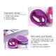 thumbnail image 4 of HOT 1pc 5 Color Hair Brush Comb Egg-shaped Hair Massager Comb Anti-knot Anti Static Comb, 4 of 5