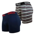thumbnail image 2 of Bóxer Wilson para Hombre, Multicolor 2 Piezas Talla CH, 2 of 4