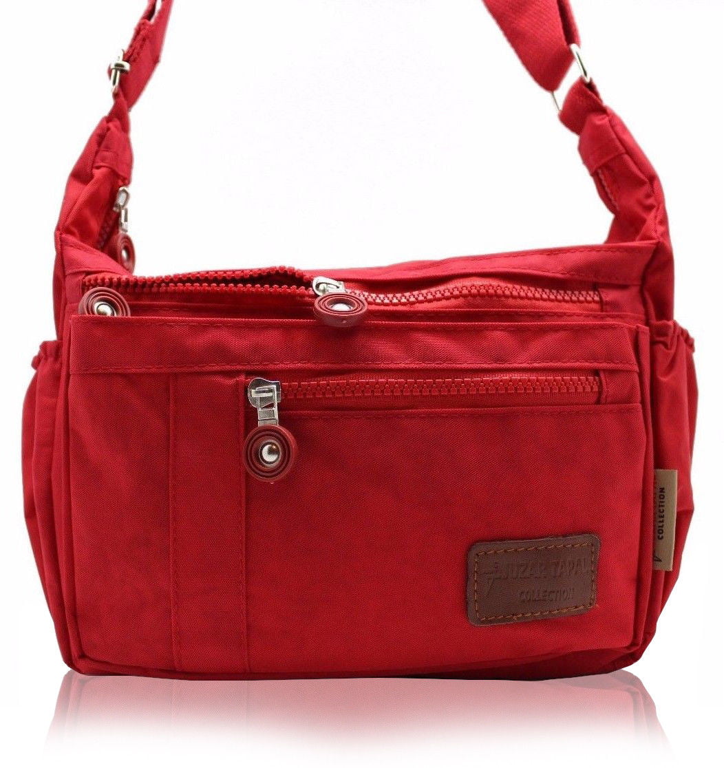 Crinkle Nylon Cross Body Bags for women shoulder bag bailey tote purse JTC 52 