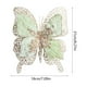 thumbnail image 3 of pstuiky Mariposas navideñas artificiales para decorar el árbol de Navidad, con clip y purpurina. Ideales para bodas, cumpleaños y fiestas., 3 of 6