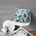 thumbnail image 5 of Pineapple Summer Blue Throw Pillow Covers 18x18 Set 1 Funny Farmhouse Boho Modern Decor Cute Print Pineapple Fruit Pillows Accents Outdoor Sofa Couch Cases Cushion Home Decorations, 5 of 5