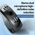 thumbnail image 4 of Enregistreur Portable HD, Format d'Enregistrement WAV Réduction de Bruit Enregistreur Stéréo Microphone en Silicone Détection Intelligente Stockage Segmenté pour Interview 4G,8G,16G,32G,64G, 4 of 7