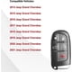 thumbnail image 2 of Self-Programmable Replacement for Proximity Smart Key Fob for Jeep Grand Cherokee 2014 2015 2016 2017 2018 2019 2020 2021 (FCC:M3N40821302) 1 pcs, 2 of 5