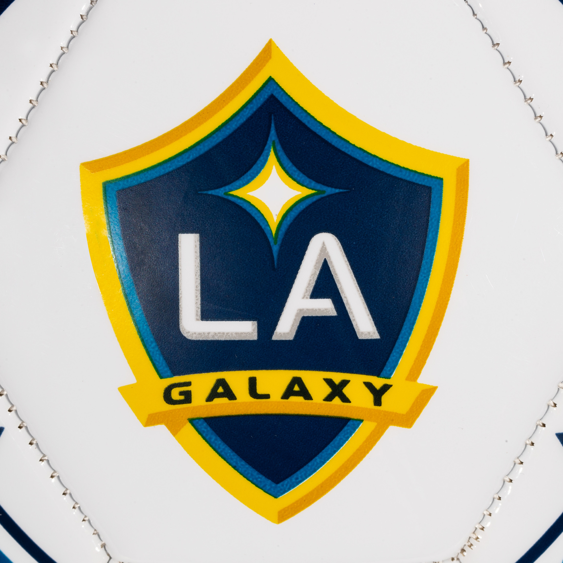 Franklin Sports MLS Los Angeles Galaxy Soccer Ball - Official Size 5 Soccer Ball - Regulation Size + Weight Soccer Ball for Kids + Adults - Boys + Girls Soccer Ball - Air Pump Included