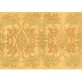 thumbnail image 1 of Ahgly Company Indoor Rectangle Abstract Brown Modern Area Rugs, 7' x 9', 1 of 4