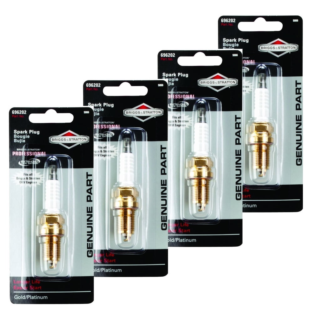 Briggs & Stratton (4 Pack) Spark Plug Platinum For OHV Engines 5066K