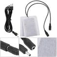 thumbnail image 3 of Zyyini Carbon Fiber Heating Pad,Portable 5V Carbon Fiber Heating Pad Hand Warmer USB Electric Fever Heat Mat,USB Heating Pad, 3 of 9