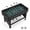 Black, variant on ELLEGNT Full Size Soccer Game Table - 47" Competition Size with 22 Players, 2 Balls, Slide Scorers, Natural