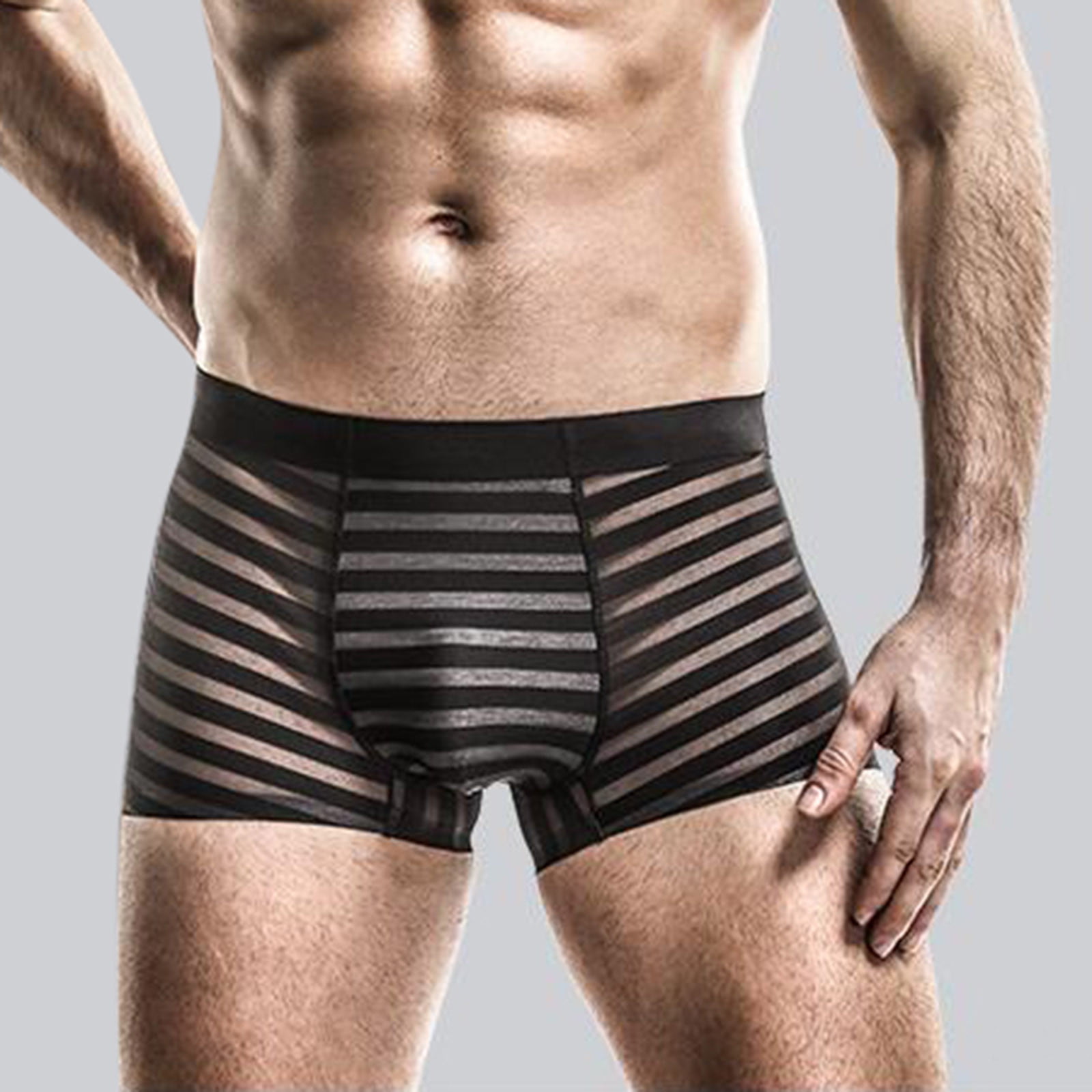Generic Men's Mesh Power Net Transparent Sexy Brief Underwear