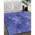 thumbnail image 2 of Ahgly Company Indoor Rectangle Patterned Sky Blue Dress Blue Area Rugs, 8' x 10', 2 of 6